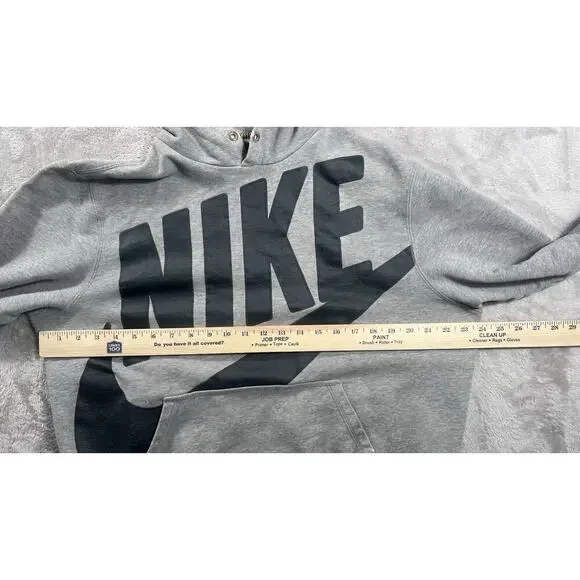 Vintage Y2K 2000s Nike Big Swoosh Spellout Hoodie Sweatshirt Size XXL RARE - Picture 8 of 16